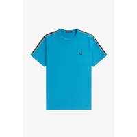 T-shirt with contrasting trim and stripes Fred Perry Ringer