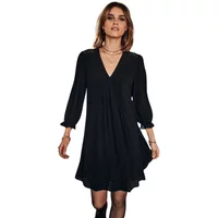 Women's dress with sleeves Freeman T Porter Juna Plain Color