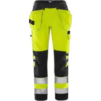 Women's Class 2 High-Visibility Work Trousers Fristads 2671 GPLU