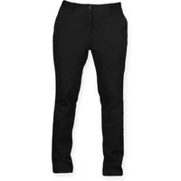 Women's stretch trousers without pleats Front Row