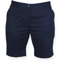 Women's stretch chino shorts Front Row