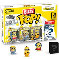 Bitty Pop Minions Figure Series 3 Funko Blister 4 (x4)