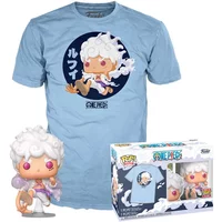 T-shirt and figurine set Funko One Piece-Luffy Fifth Gear