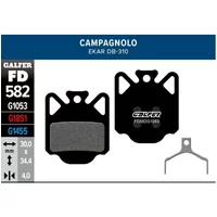 Velo Store - UK Brake pad Galfer Bike Campagnolo Ekar | Extra 10% off with Subscription, Postage £16.79 to UK Fedex.