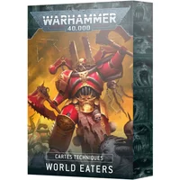 Figurine Games Workshop Warhammer 40k - Datacards V.10 World Eaters (Fr)