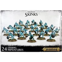 Set aus 24 Figuren mit 132 Teilen Games Workshop Warhammer AoS - Seraphon Skinks