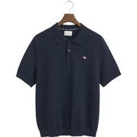 Polo en coton texturé Gant