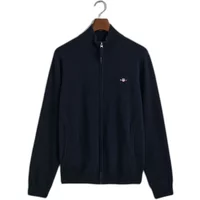 Zip-up vest Gant Superfine Lambswool
