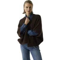 Damen Kurzarm-Cardigan Garcia Oversized Fit