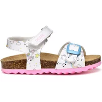 Synthetic sandals for baby girls Geox Chalki A