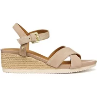 Women's wedge sandals Geox Ischia Corda B