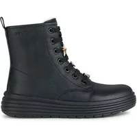 Synthetic leather ankle boots for girls Geox Phaolae