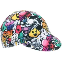 Casquette vélo déco fuck Gist