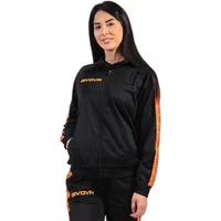 Knitted track jacket with stripe Givova