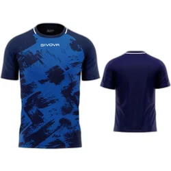 Givova Shirt Art Interlock M/C Azzurro/Blu Tg. L Givova Shirt Art Interlock M/C Azzurro/Blu Tg. L