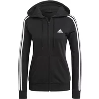 Women's zip-up hoodie adidas Essentials French Terry 3-Bandes image 2