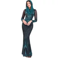 Eng anliegendes Kleid für Damen Goddiva Modesty Starburst Sequin