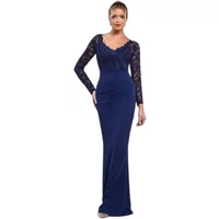 Women's tight dress Goddiva Lace & Scuba