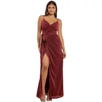 Kleid mit feinen Trägern Damen Goddiva Maxi