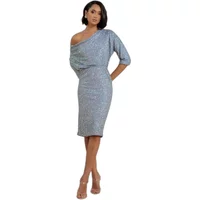 Kleid Damen Goddiva Sequin Cowl