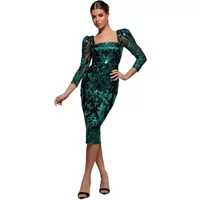 Women's tight dress Goddiva Midi