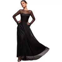 Kleid Damen Goddiva Dobby Mesh hem Maxi