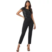 Jumpsuit Damen Goddiva Tassel Sequin