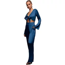 Women's Jumpsuit Goddiva Cut Out
