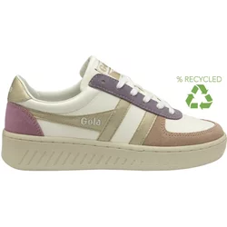 Women's Suede Trainers Gola Grandslam Quadrant