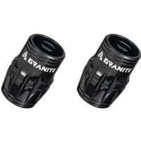 Velo Store - UK Valve caps Granite Design CNC Schrader/Demonte Obus Juicy Nipples (x2) | Extra 10% off with Subscription, Postage £16.79 to UK Fedex.