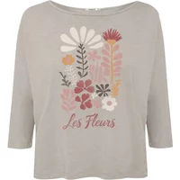 Langarmshirt Greenbomb Les Fleurs Simper