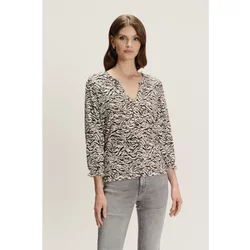 Floral Print Knit Blouse Women's Greenpoint