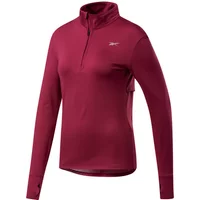 Sweatshirt woman Reebok Running 1/4 Zip image 2