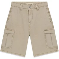Kurze Cargo-Hose aus steifem Popeline für Kinder Guess GMD