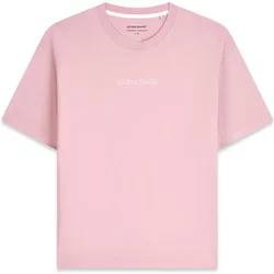 Oversized Embroidered T-Shirt Guess Logo