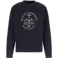Round neck sweatshirt Guess Washed Logo