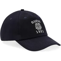Printed and distressed baseball cap Guess