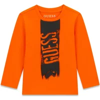 Langarmshirt Kind Guess Logo N6BI14-K5866