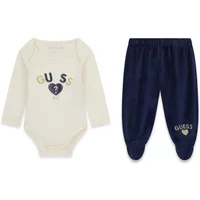 Baby Girl Chenille Top and Trousers Set Guess