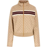 Women's zip-up sweatshirt Guess Jacquard 4G