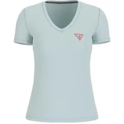 Women's V-Neck T-Shirt Guess Triangle