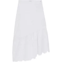 Schwingender Midi-Rock mit Ösen für Damen Guess Sharon