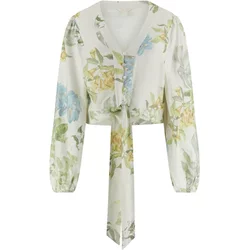 Linen Blouse For Women Guess Shirley