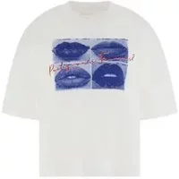 Women's T-shirt Guess Lips Os