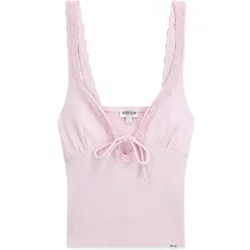 Women's Ribbed Lace Tank Top Guess