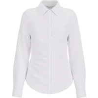 Gathered poplin shirt for women Guess Emily