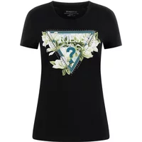 Women's T-shirt Guess CN Camelia Triangle