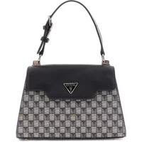 Women's handbag with flap and handle Guess G Wave
