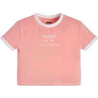 Girl's crop top T-shirt Guess Mini Me