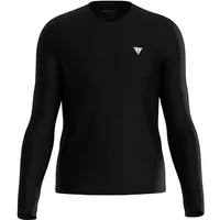 Long-sleeved v-neck T-shirt Guess Core